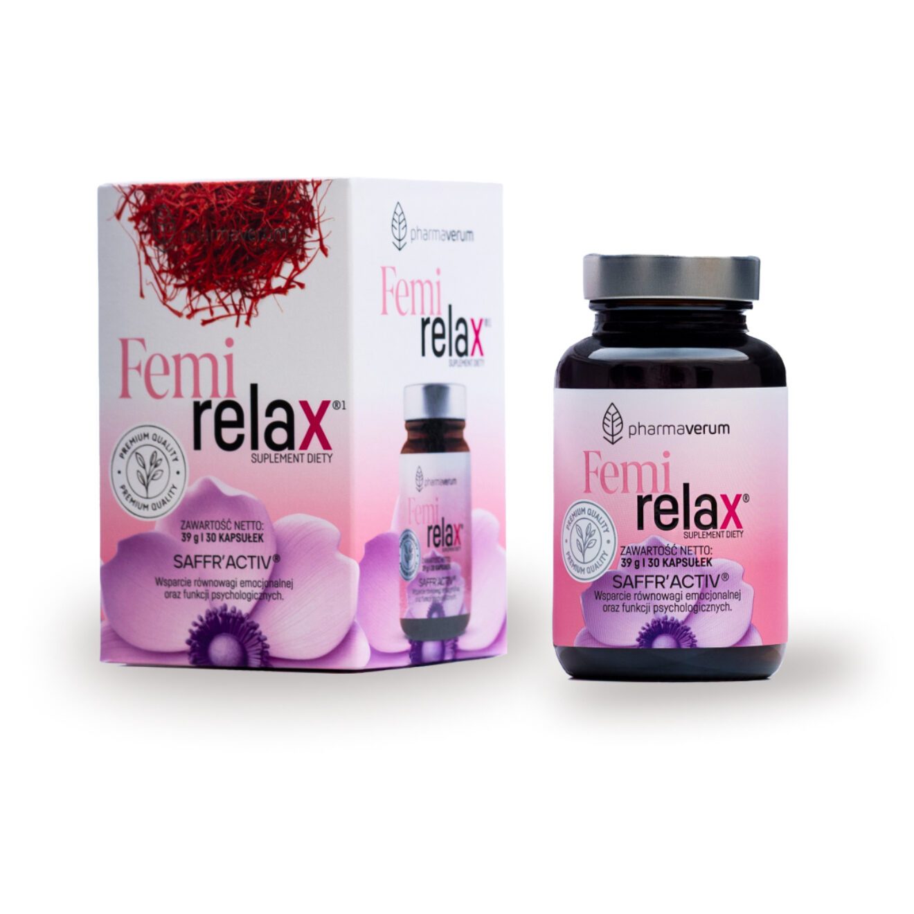 Pharmaverum s.c. Femirelax suplement diety, 30 kaps./1 opak.