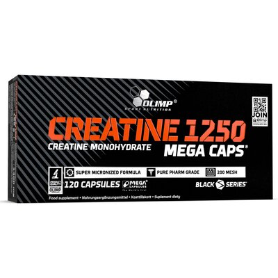 Monohydrat kreatyny OLIMP Creatine 1250 Mega Caps (120 kapsułek)