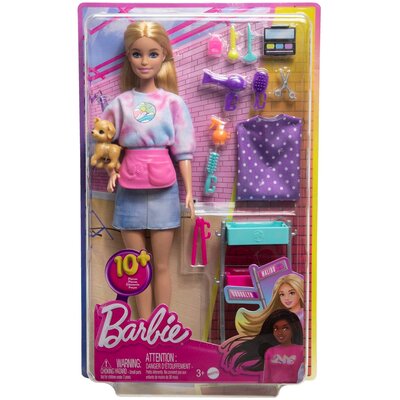 Lalka Barbie Malibu Stylistka HNK95