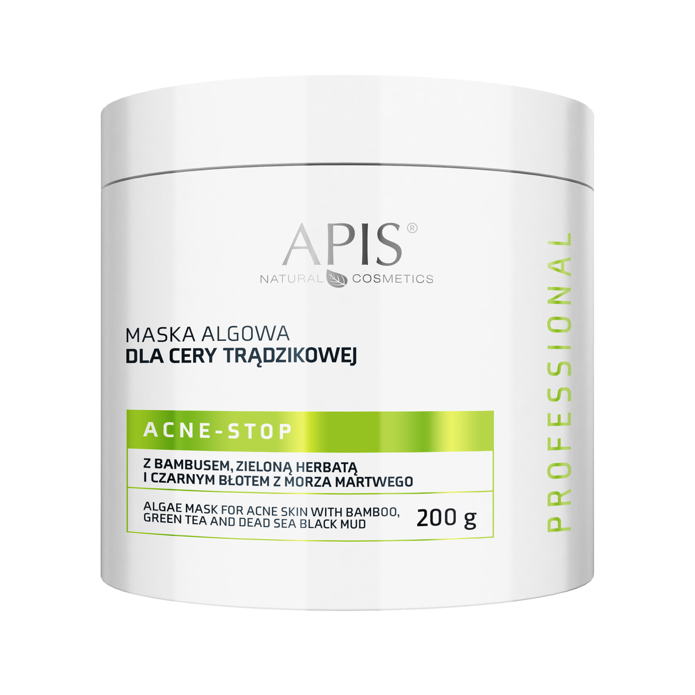 Apis Acne-Stop algowa maska dla cery trądzikowej, 200 ml