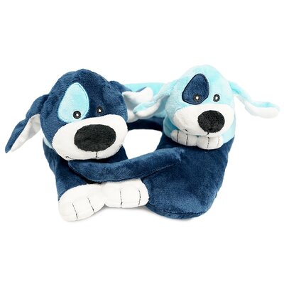 Poduszka podróżna CABEAU Evo Kids Pieski EVKP6311 Niebieski