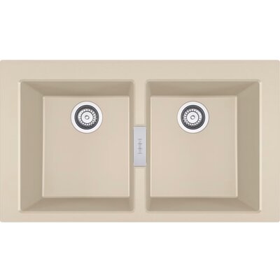 Zlewozmywak dwukomorowy FRANKE Sirius 2.0 S2D 620-35-35 143.0671.692 Beżowy 50x86