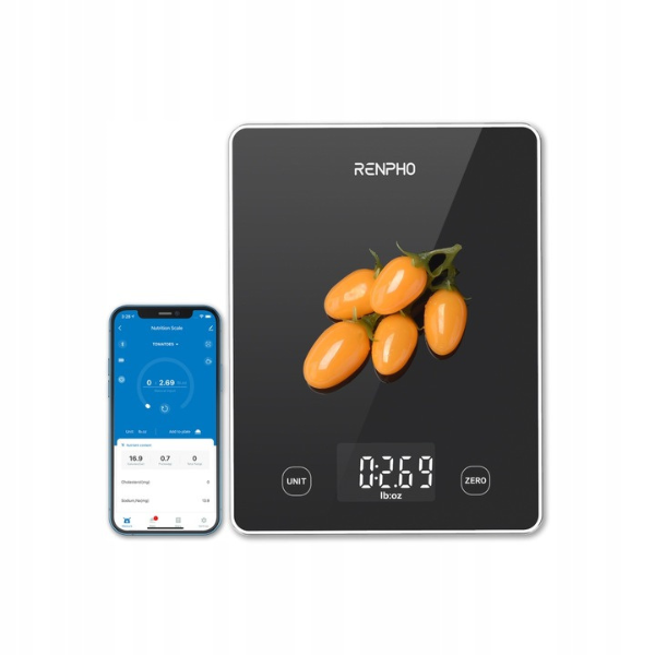 Renpho Calibra inteligentna waga kuchenna, 1 szt.