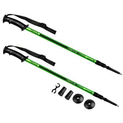Kijki trekkingowe SPOKEY Ekvilibro (105 - 135 cm) Zielony