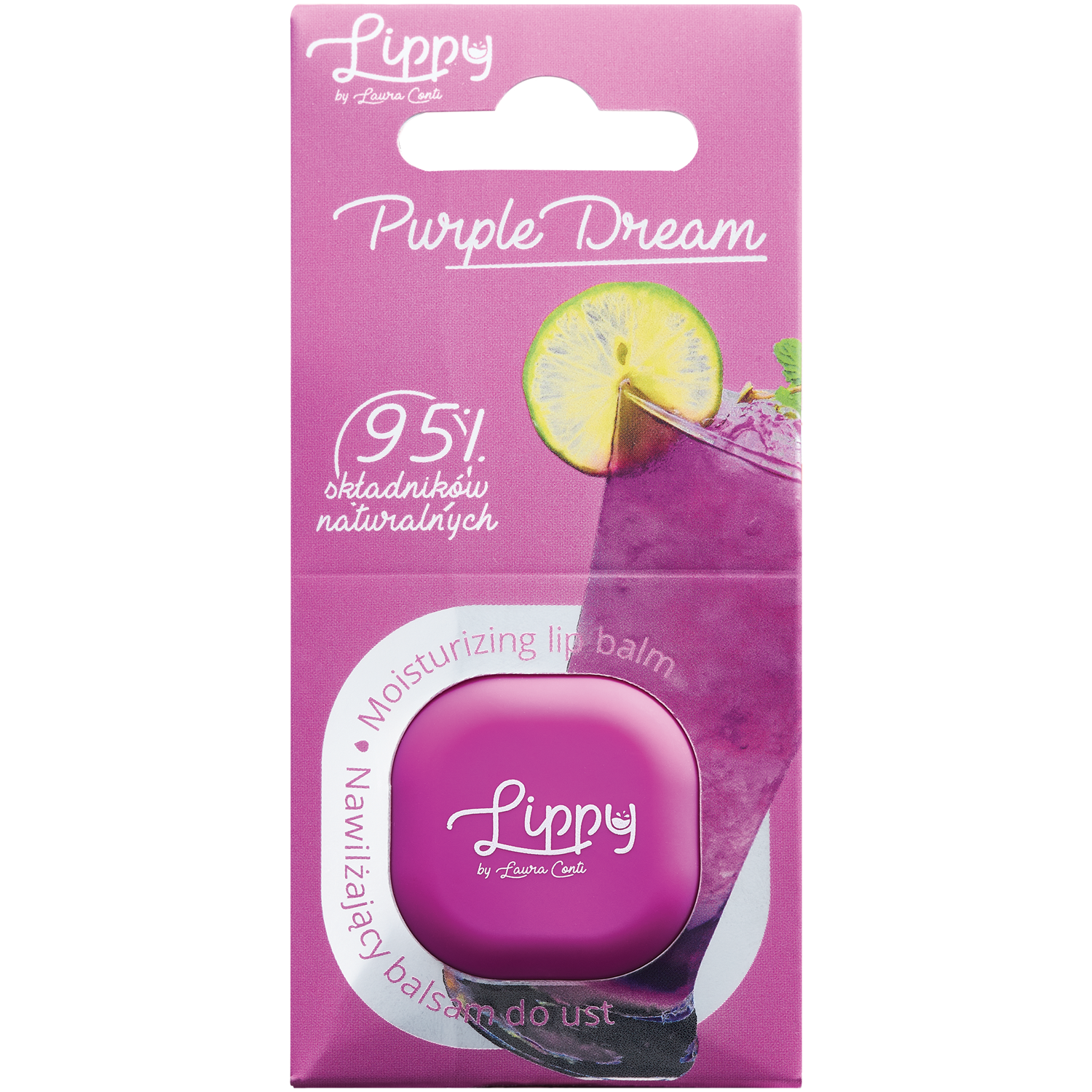 Laura Conti Purple Dream balsam do ust, 1 szt.