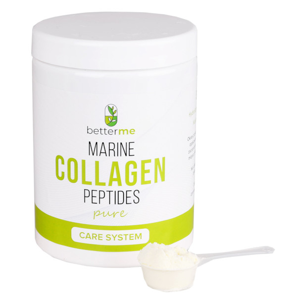 BetterMe Marine Collagen Peptides Pure suplement diety kolagen rybi w proszku, 500g