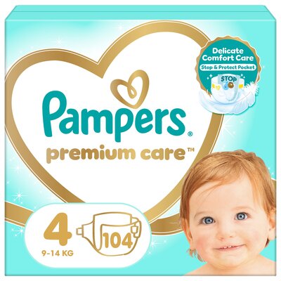 Pieluchy PAMPERS Premium Care Maxi 4 (104 szt.)