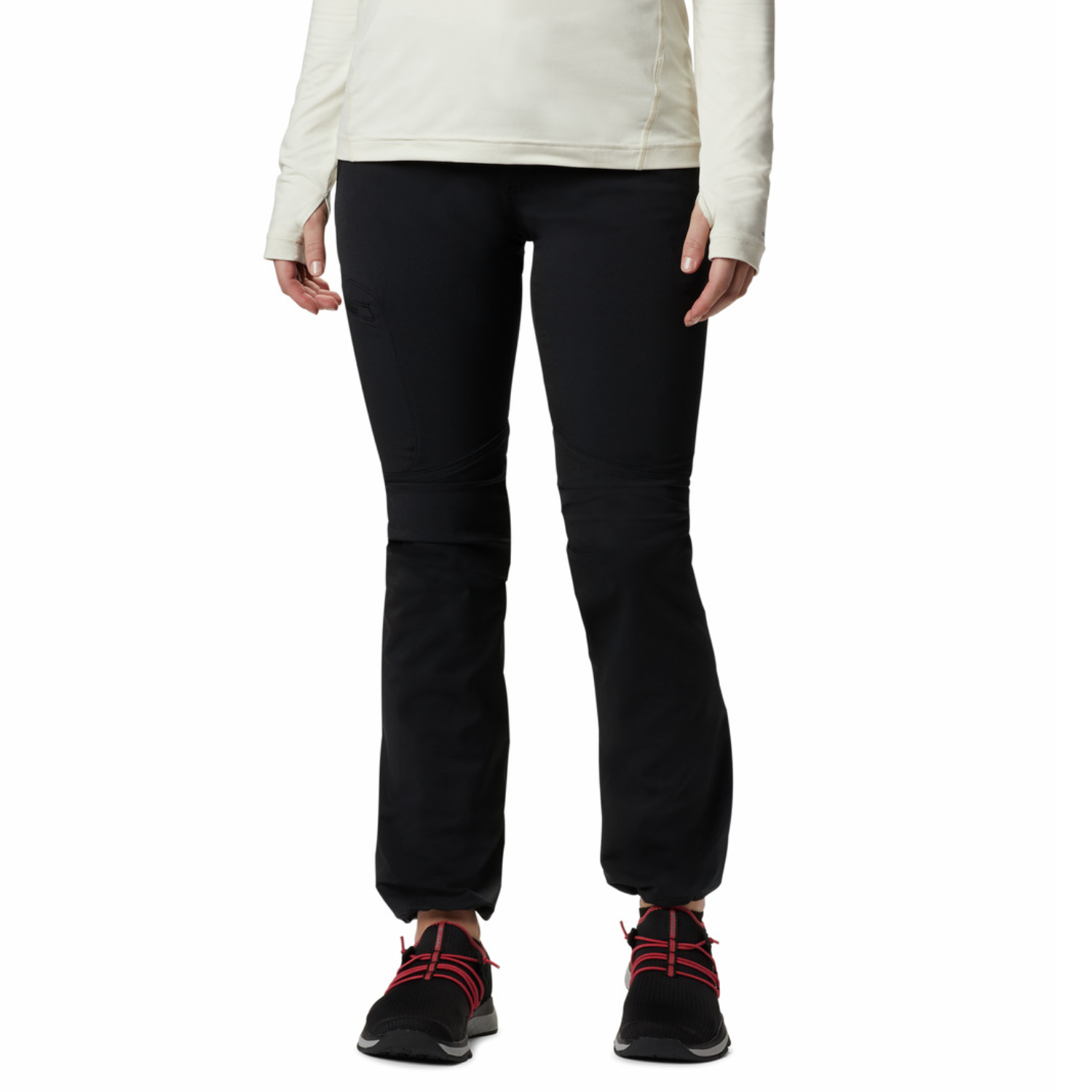 Damskie spodnie softshellowe Columbia Passo Alto Pant black - 8