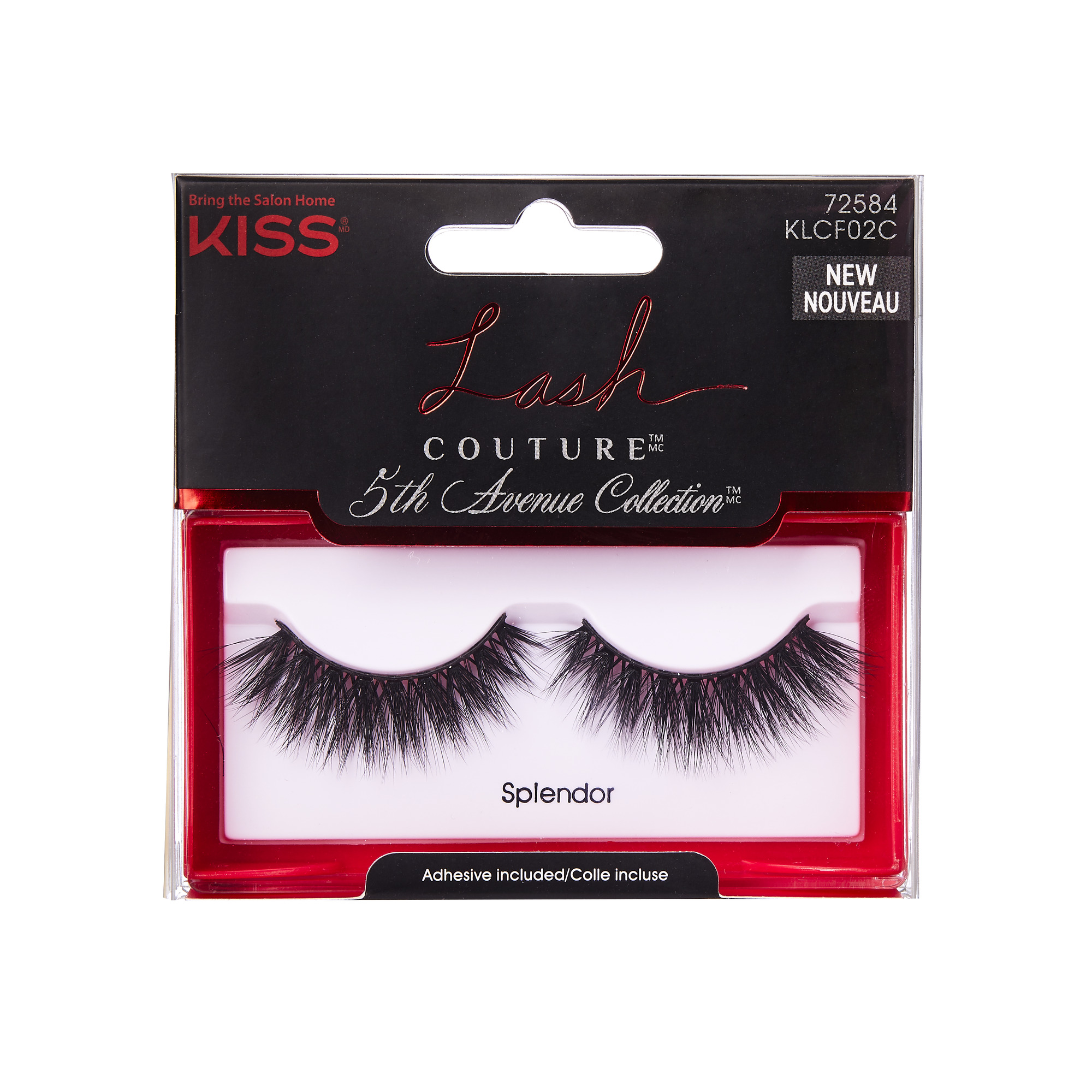 Kiss Couture sztuczne rzesy klcf02 lash, 1 para