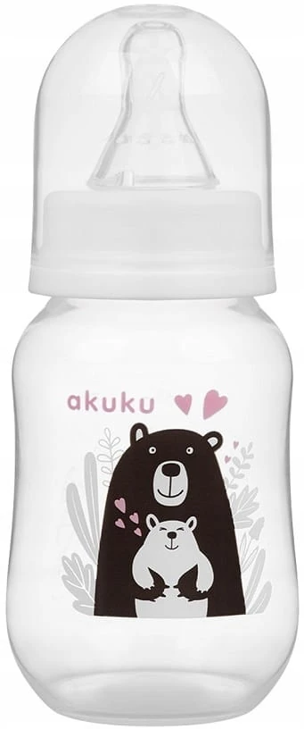 Akuku butelka do karmienia wąskootworowa 125ml 0m+