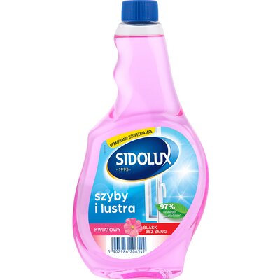 Płyn do mycia szyb SIDOLUX Crystal Flower 500 ml