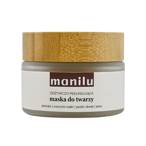 Manilu odżywczo-peelingująca maska do twarzy, 50 ml