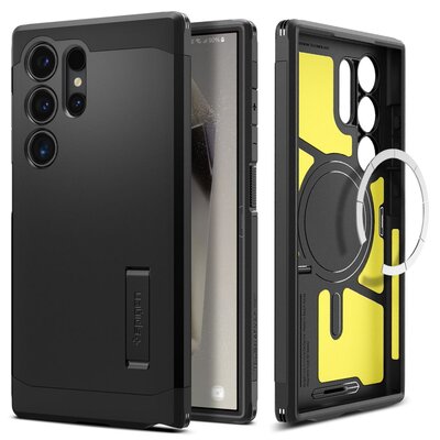 Etui SPIGEN Tough Armor MagSafe do Samsung Galaxy S24 Ultra Czarny