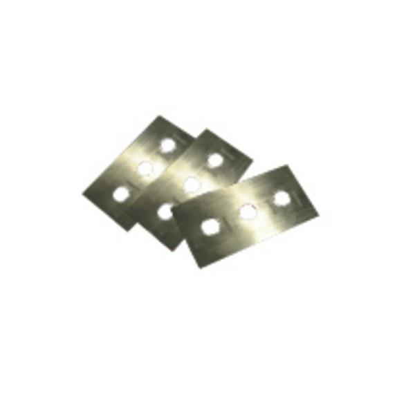 GEFU - Wymienne ostrza RESERV do skrobaka BLANKO i POLITO, 3 sztuki