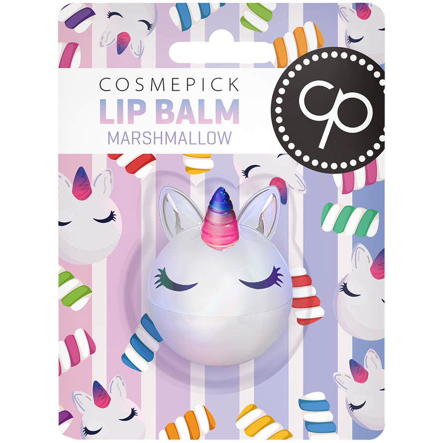 Cosmepick Marshmallow Unicorn pomadka do ust, 6 g