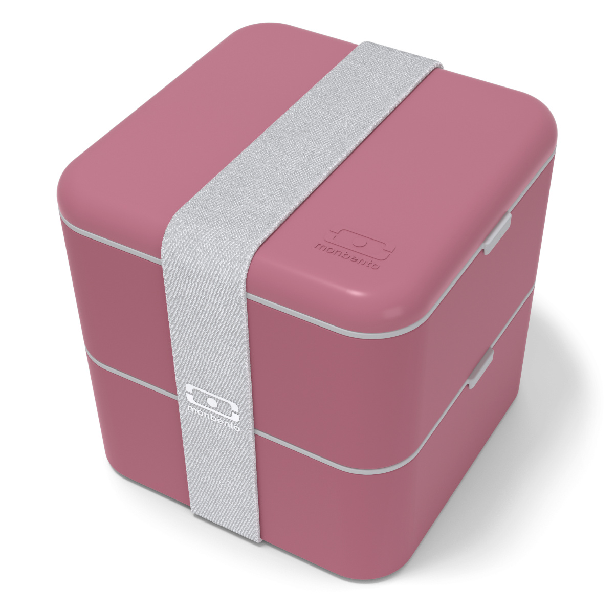 Monbento - Lunchbox Bento Square Made in France Pink Blush