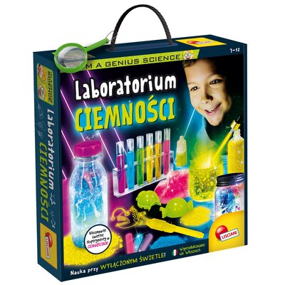 Zestaw kreatywny LISCIANI I'm a Genius Laboratorium ciemności 304-PL83879