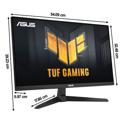 Monitor ASUS TUF Gaming VG249QM1A 23.8" 1920x1080px IPS 270Hz 1 ms [GTG]
