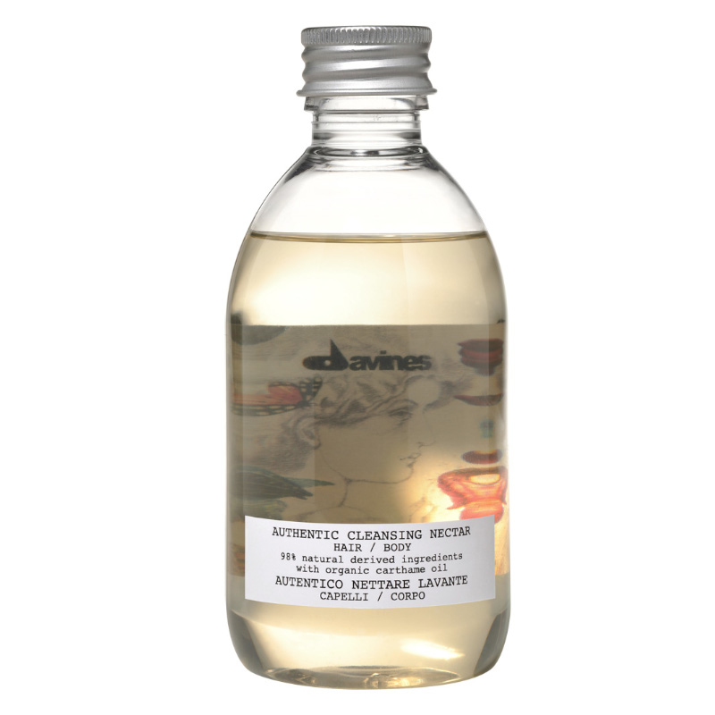 Davines Authentic Cleansing Nectar  oczyszczający nektar do włosów i ciała, 280 ml
