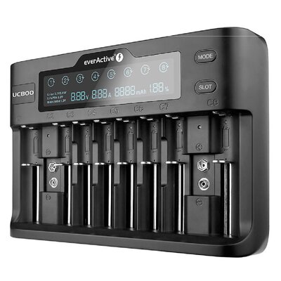 Ładowarka EVERACTIVE do akumulatorków UC800