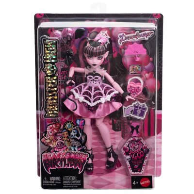 Lalka MONSTER HIGH Straszysłodkie urodziny Draculaura JBG74