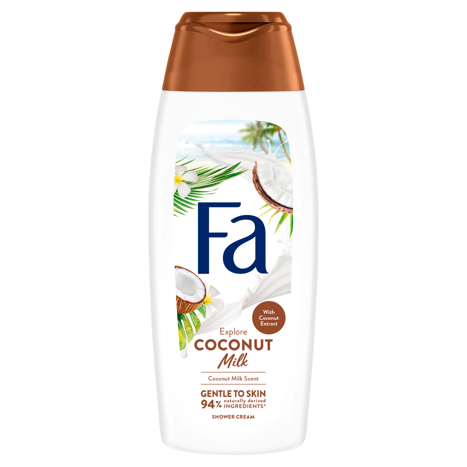 Fa Coconut Milk kremowy żel pod prysznic o zapachu mleczka kokosowego, 400 ml