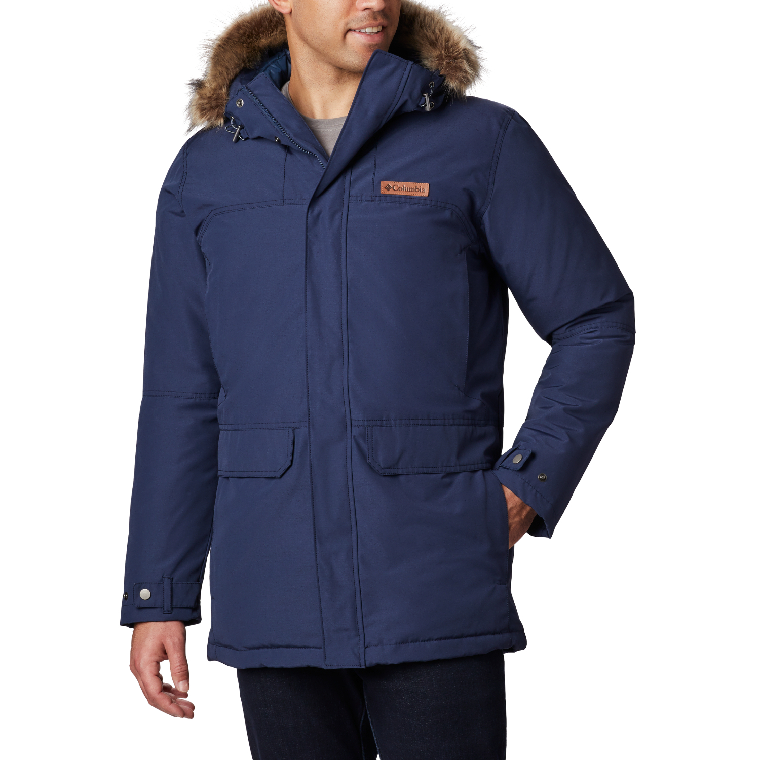 Męska kurtka zimowa Marquam Peak™ Parka collegiate navy - M