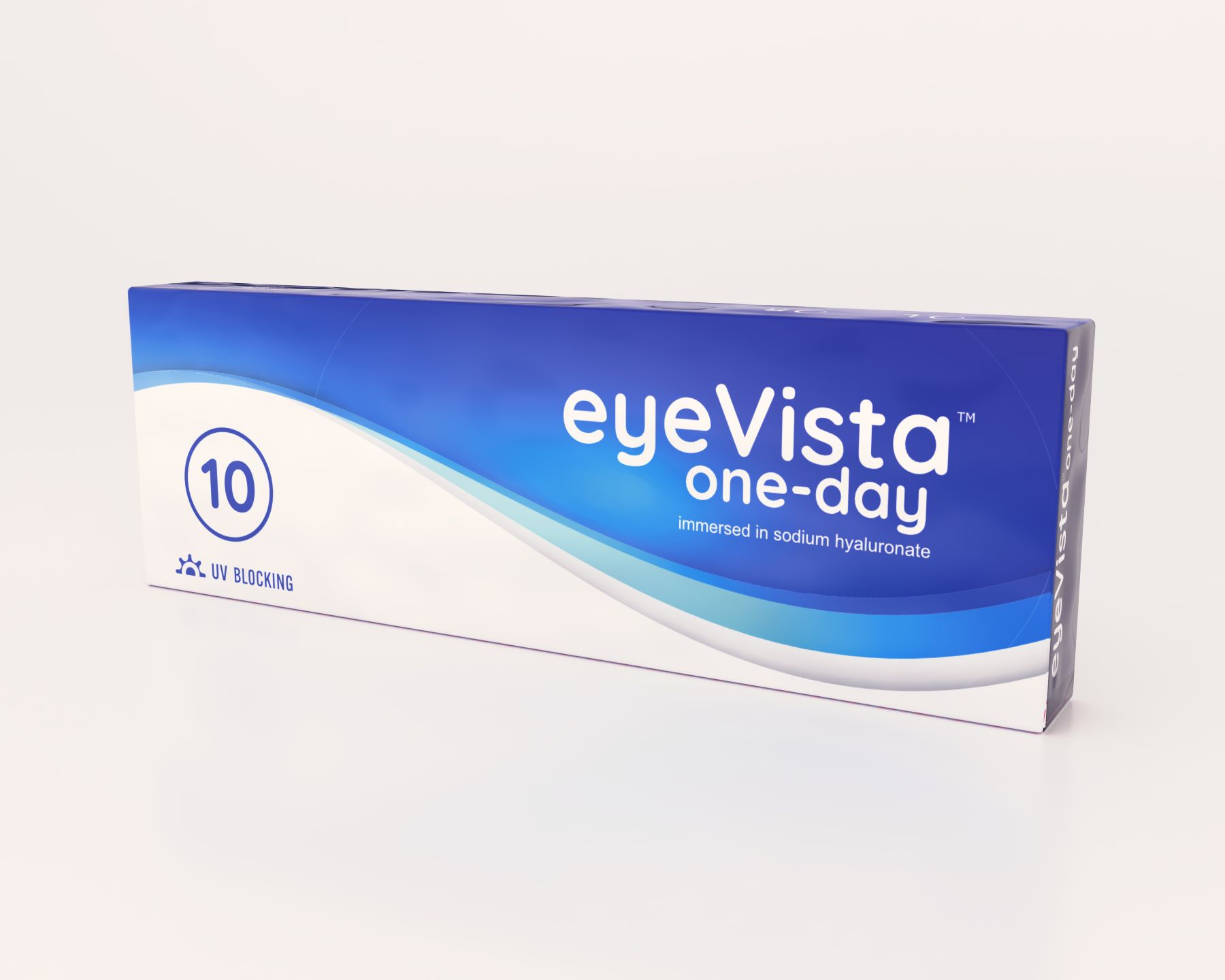 EyeVista One-Day jednodniowe soczewki kontaktowe moc -8.00, 10 szt./1 opak.