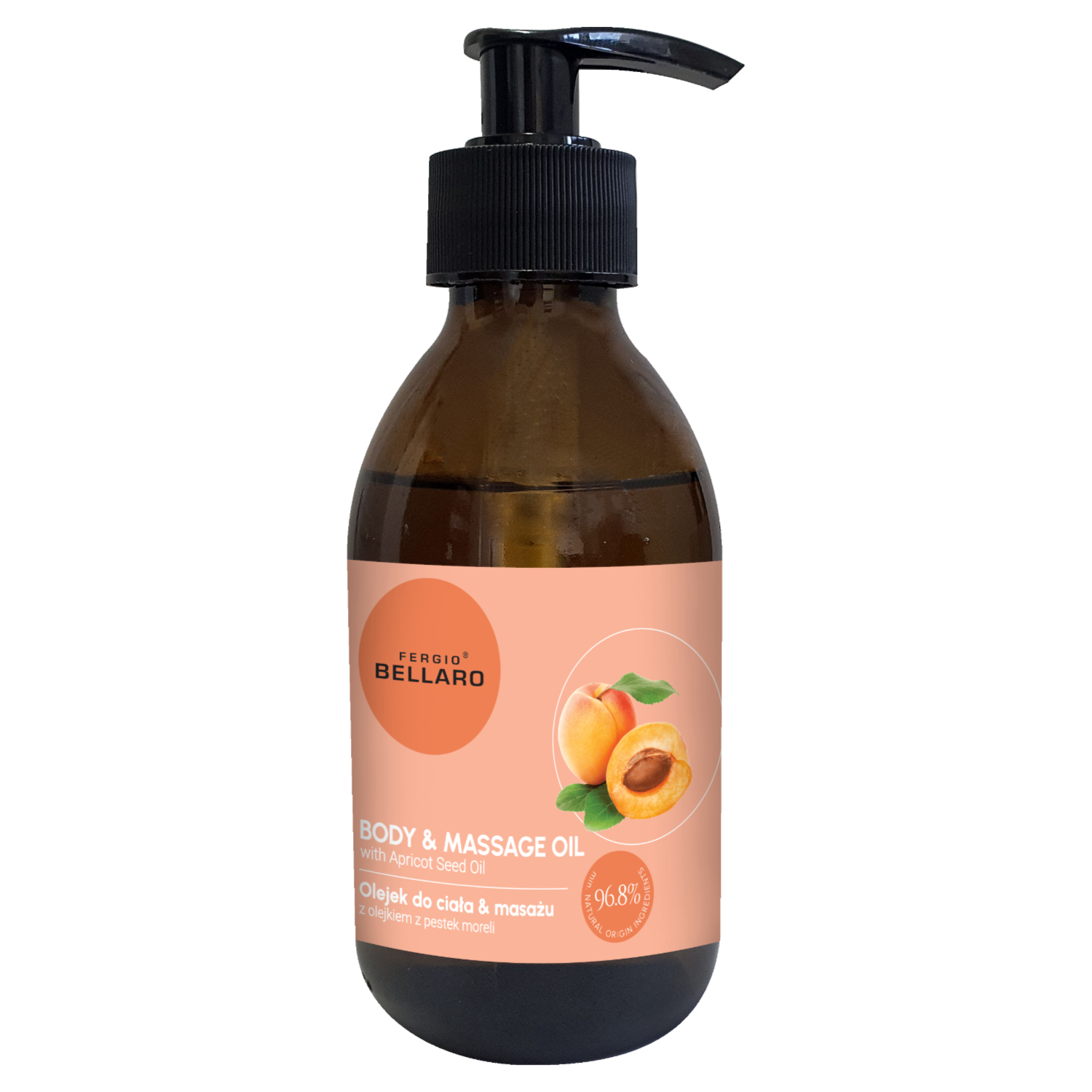 Fergio Bellaro Skin Food olejek do ciała i masażu z olejkiem z pestek moreli, 200 ml