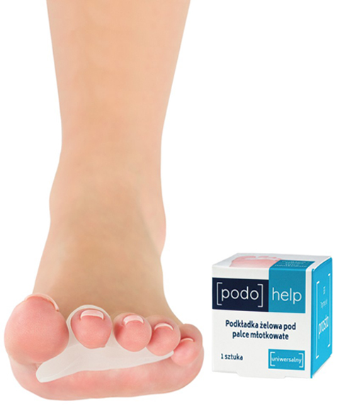 Podohelp podkładka żelowa pod palce młotkowate