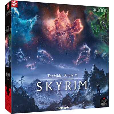 Puzzle CENEGA Merch: Gaming The Elder Scrolls V – Skyrim (1000 elementów)