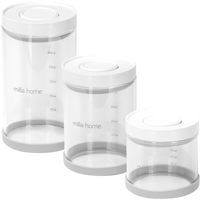 Zestaw pojemników hermetycznych na żywność MILLA HOME MKA 112