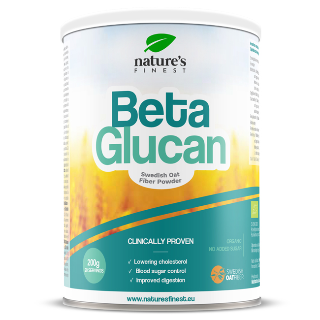 Nature's Finest Bio Beta Glucans suplement diety, 200 g