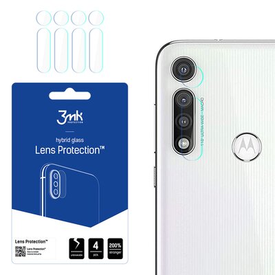 Szkło hybrydowe 3MK Lens Protection do Motorola Moto G Fast