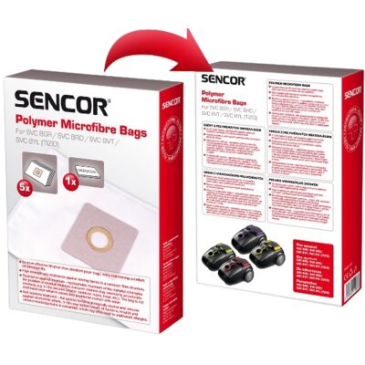Worek do odkurzacza SENCOR SVC 9000 (5 sztuk)