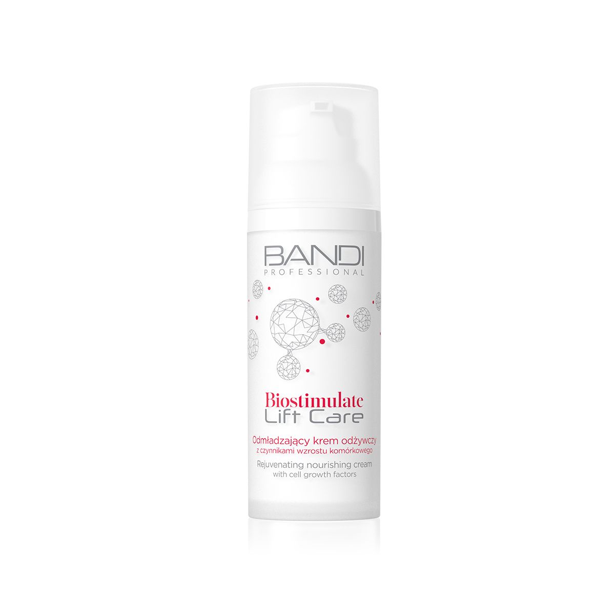 Bandi Professional Biostimulate Lift Care odmładzający krem odżywczy z czynnikami wzrostu komórkowego, 50 ml