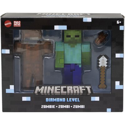 Figurka MATTEL Minecraft Diamentowy Poziom Zombie HTM05