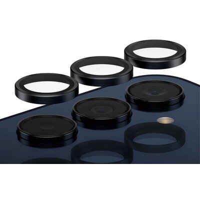 Szkło hartowane na obiektyw PANZERGLASS Hoops Camera Lens Protector do Samsung Galaxy A55 5G Czarny