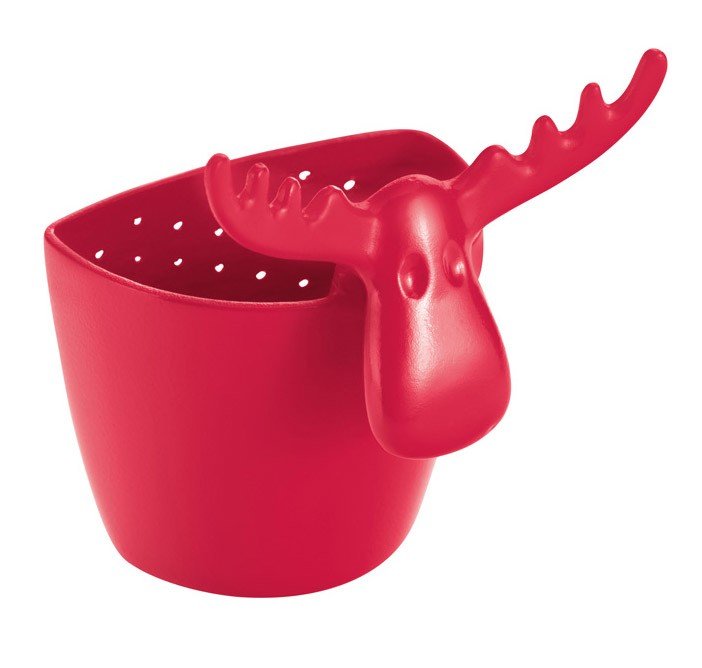 Koziol - Zaparzacz do herbaty Rudolf Malinowy