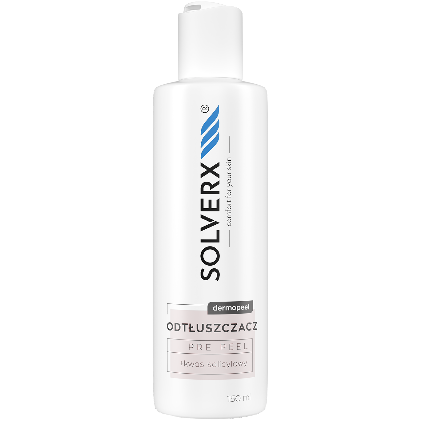 Solverx Dermopeel odtłuszczacz do twarzy, 150 ml