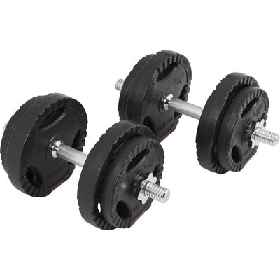 Zestaw hantli GORILLA SPORTS 3917 (2 x 10 kg)