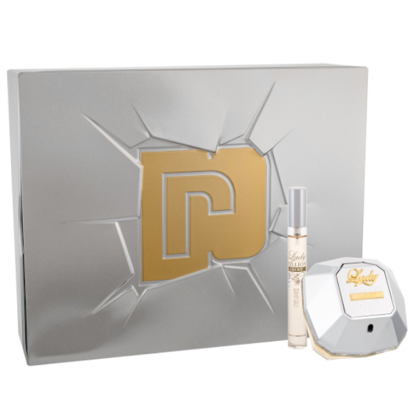 Paco Rabanne Lady Million Lucky Zestaw : woda perfumowana damska, 80 ml + woda perfumowana damska 10ml