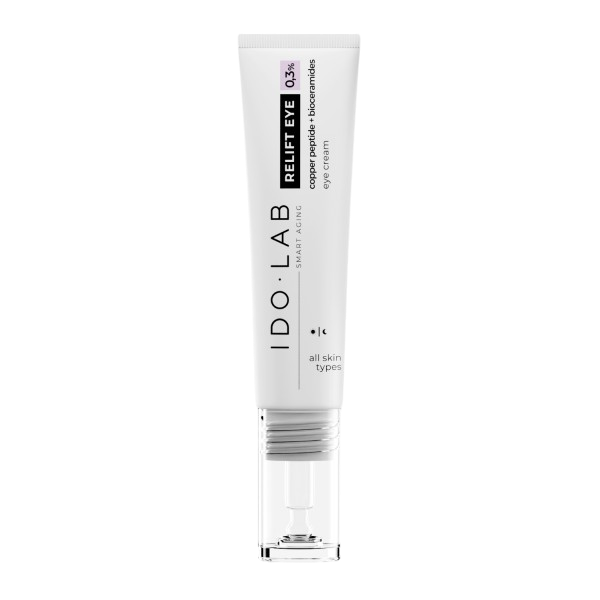 Ido Lab Relift Eye Cu+ rewitalizujący krem pod oczy z peptydem miedziowym 0,3%, 15 ml