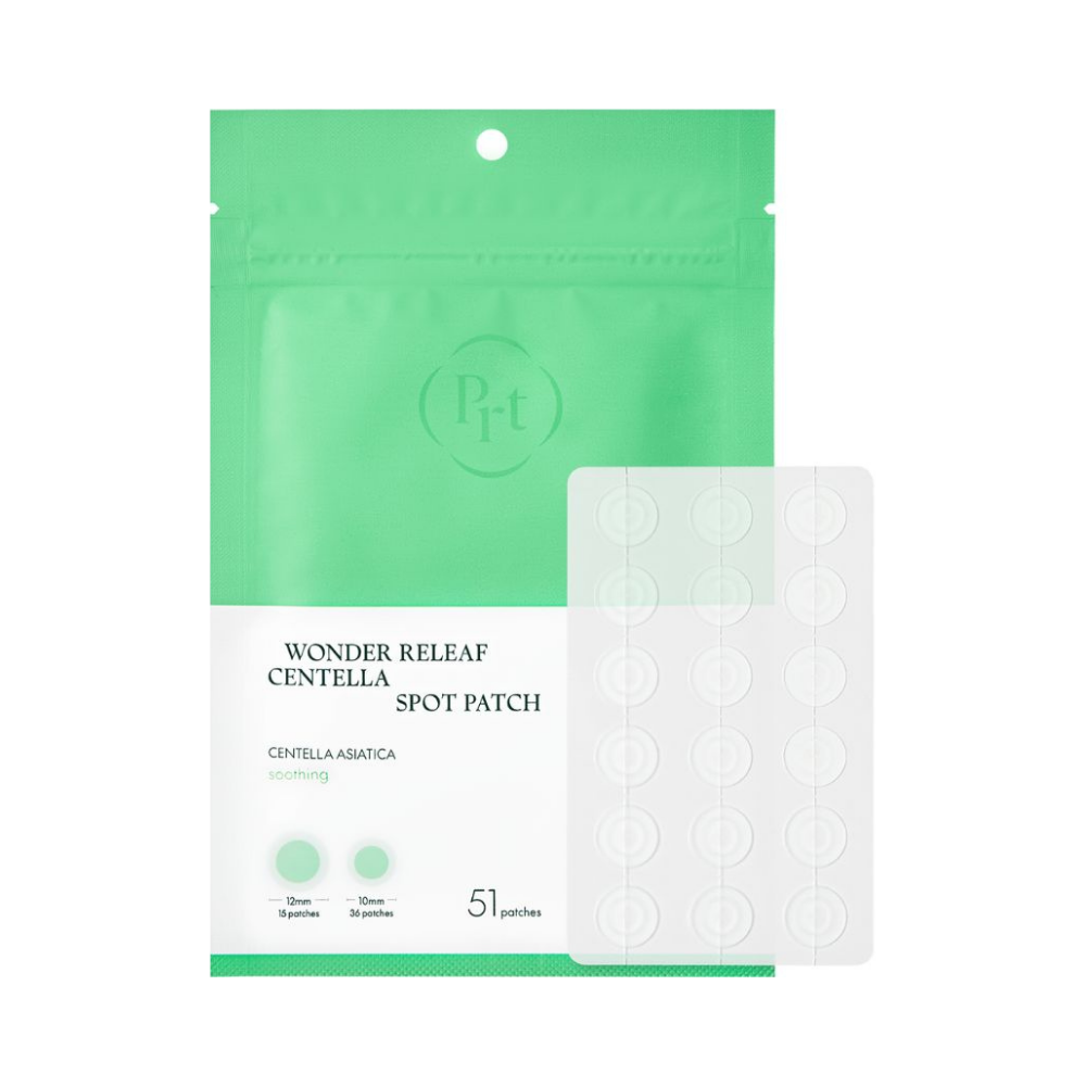 Purito Wonder Releaf Centella niewidoczne plastry na niedoskonałości, 51 szt.