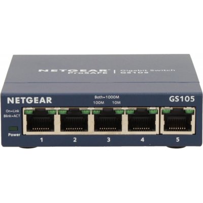 Switch NETGEAR GS105GE Gigabit Ethernet, 5 portów
