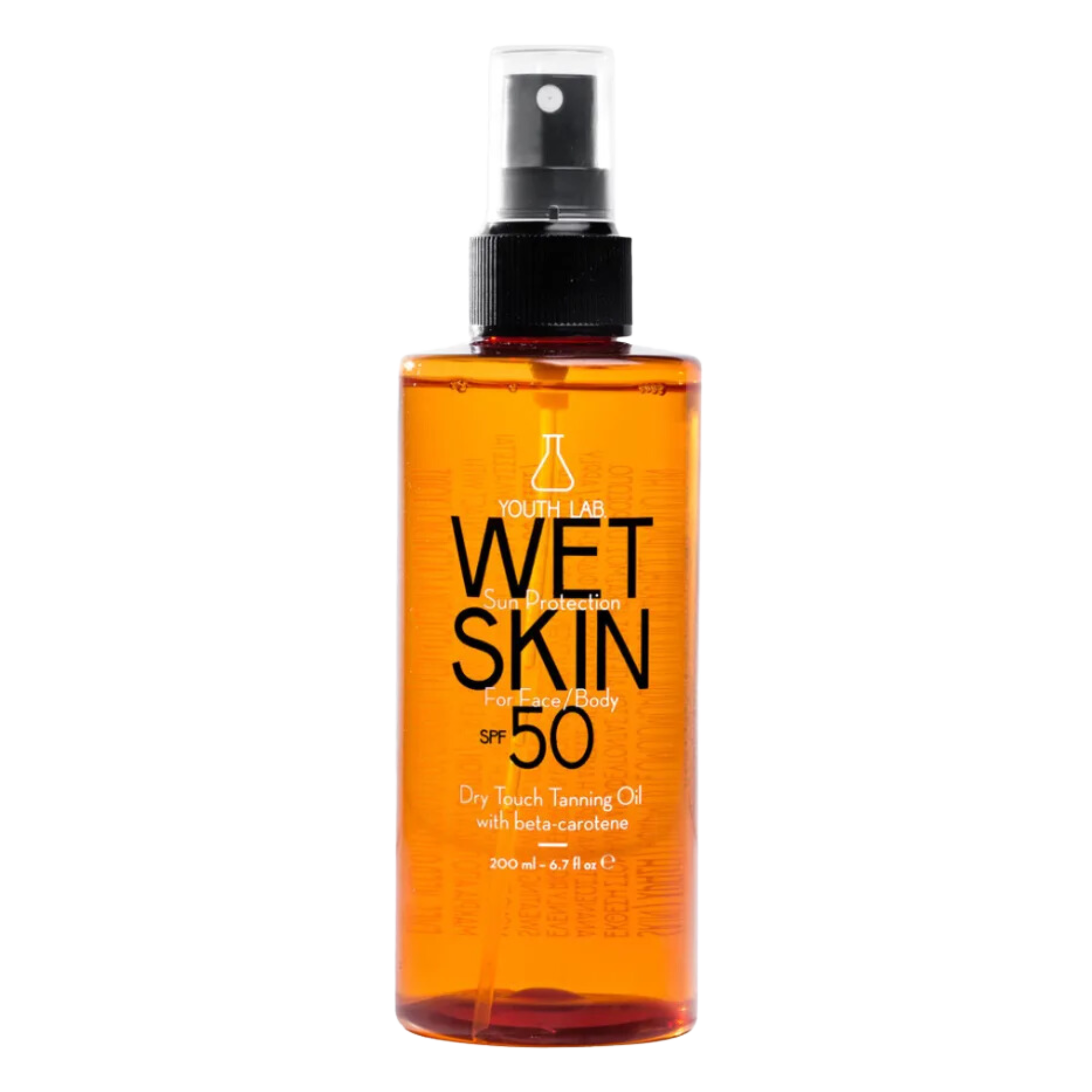 Youth Lab. Wet Skin spray do twarzy i ciała z SPF50, 200 ml