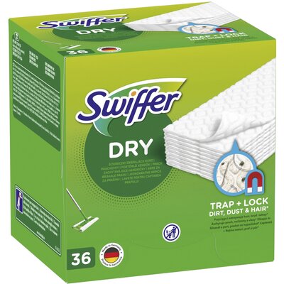 Ściereczka do mopa SWIFFER Traps & Locks (36 sztuk)