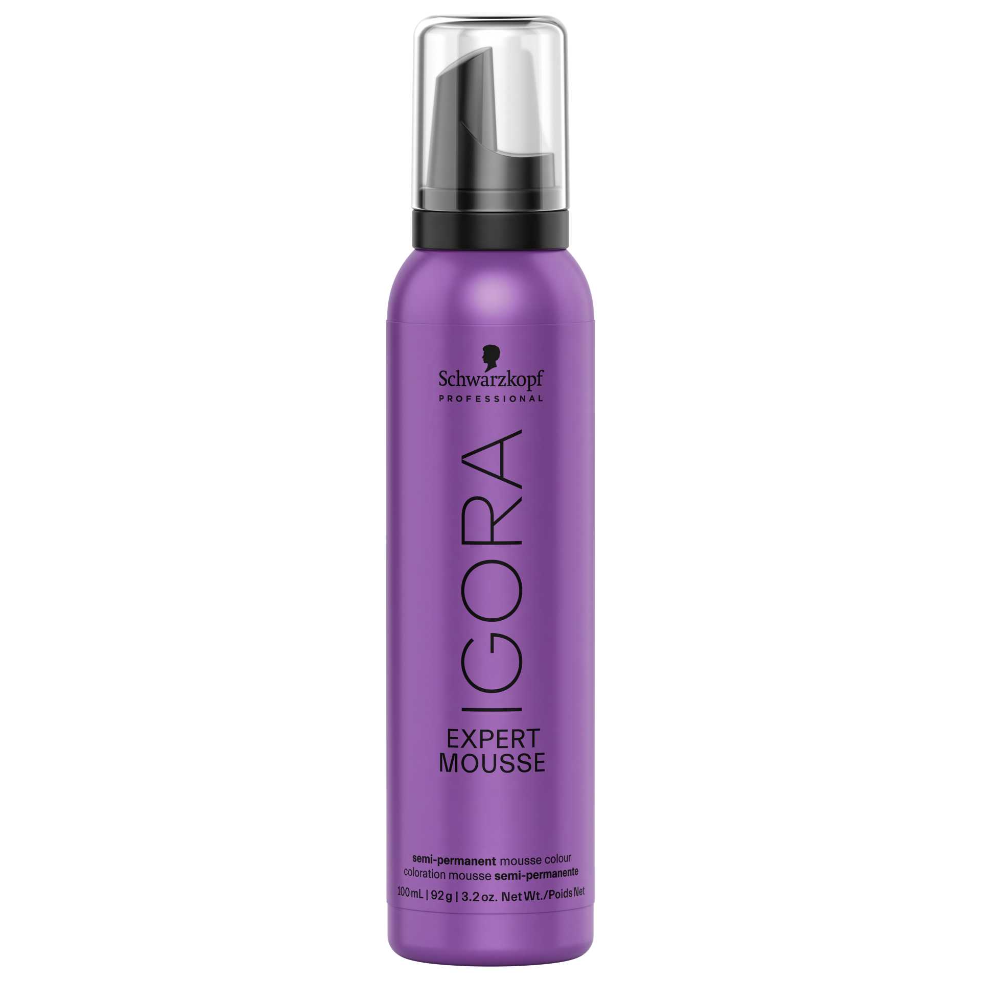 Schwarzkopf Professional Igora Expert Mousse pianka koloryzująca do włosów 3-0 ciemny brąz, 100 ml
