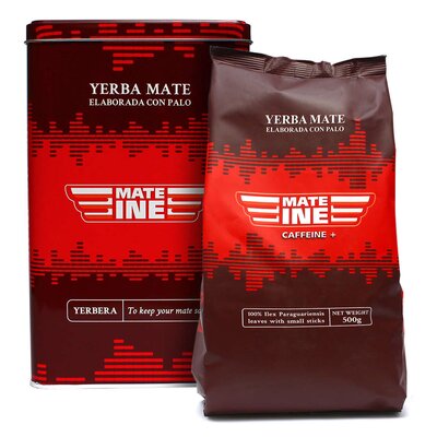 Yerba Mate MATEINE Yerbera 500 g + Puszka