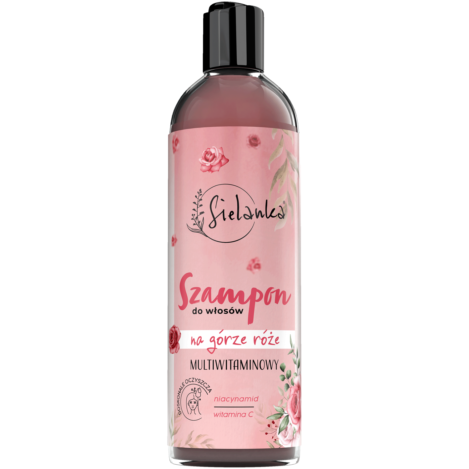 Sielanka Na Górze Róże szampon do włosów multiwitaminowy, 400 ml